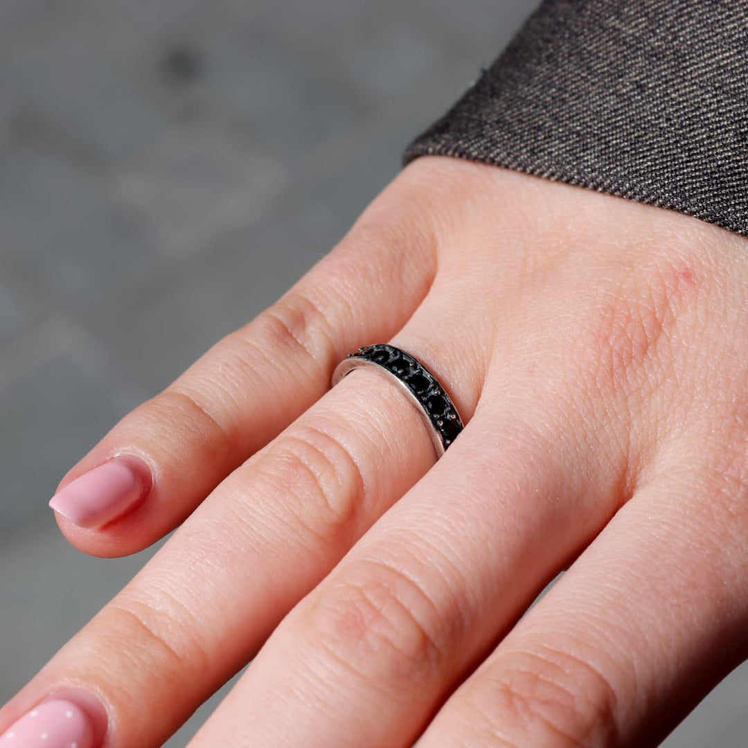 Anillo Mujer Malik con Plata 925 y circonitas