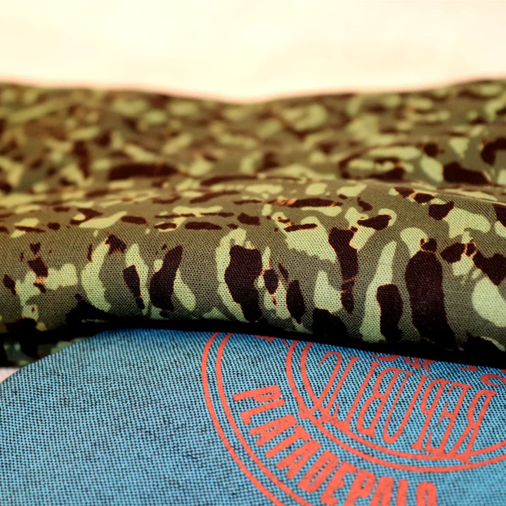 Sarong Unisex Verde Camuflaje