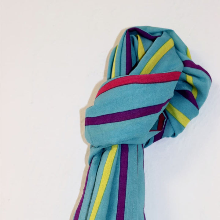 Sarong Unisex Azul Rayas