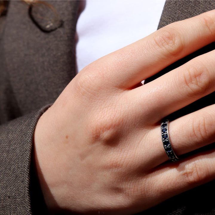 Anillo Mujer Aziza con Plata 925 y circonitas