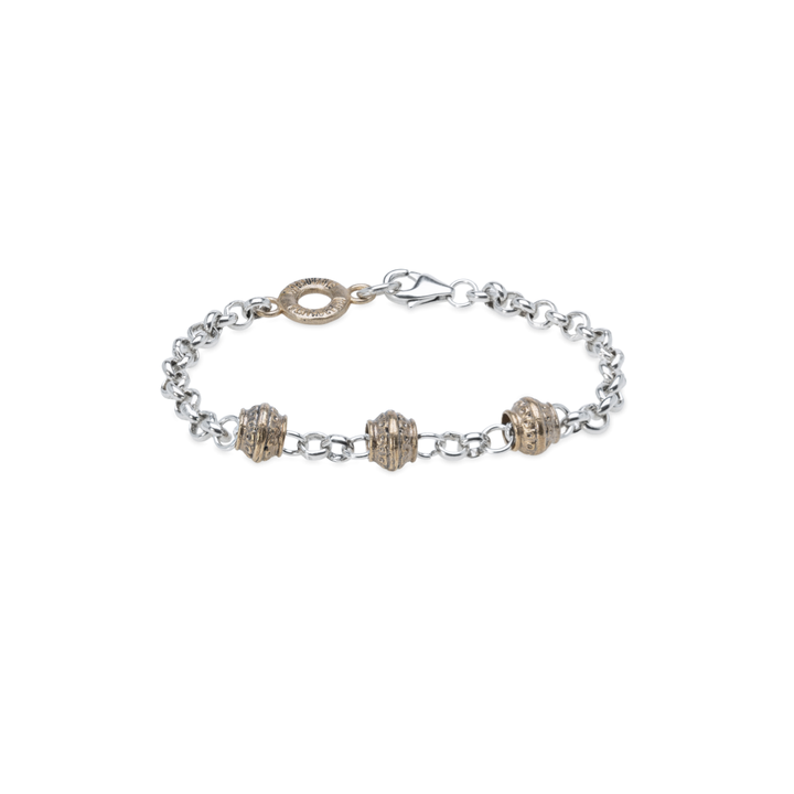 Pulsera Mujer Rimal con Plata 925 y bronce