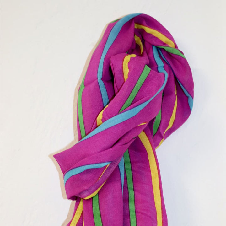Sarong Unisex Rosa Rayas