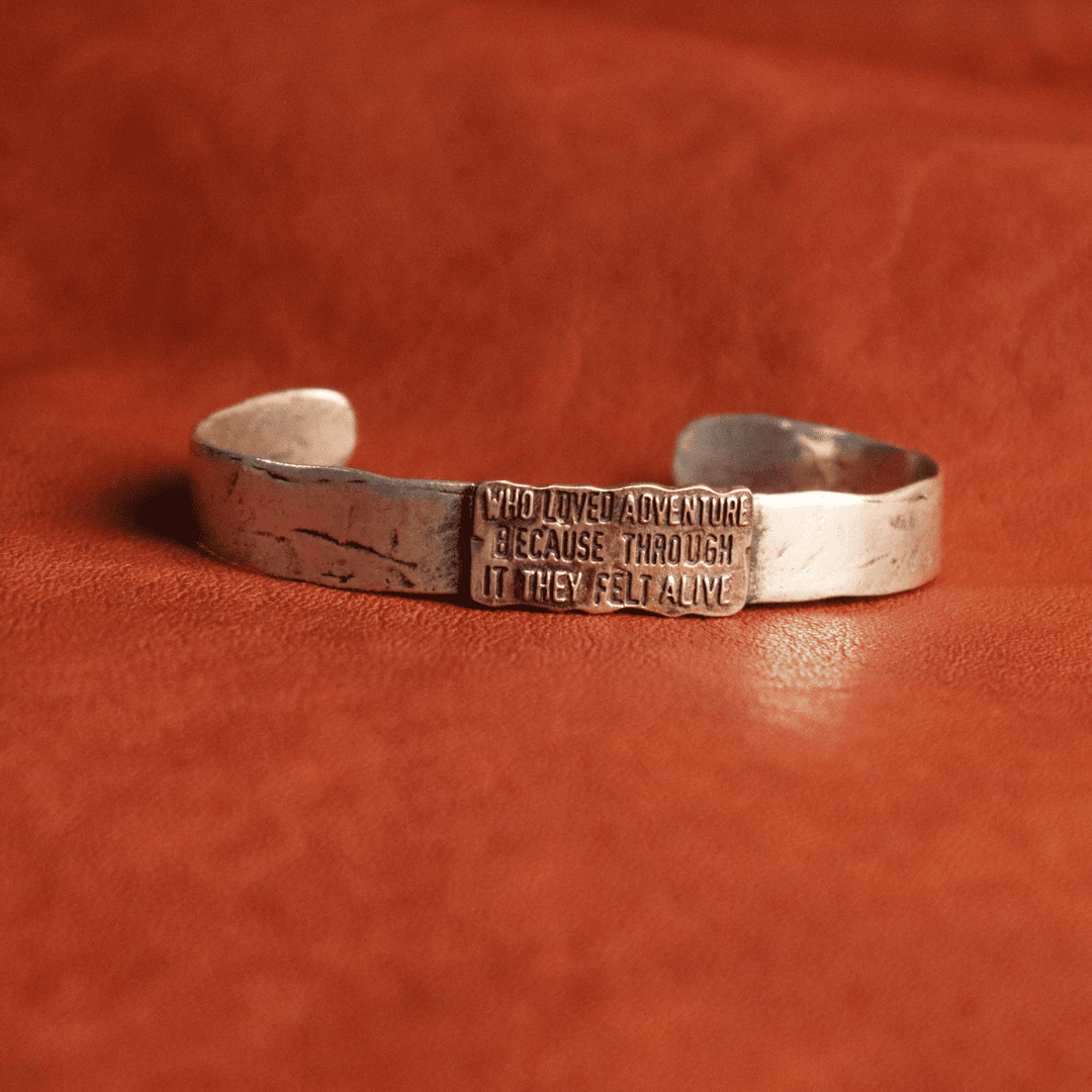 925 Silver Bracelet with Bronze Adventure