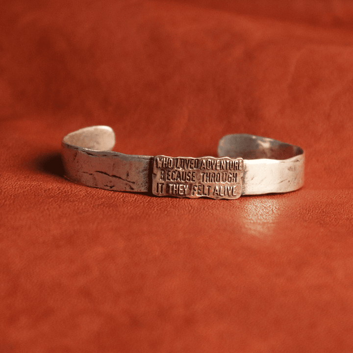 925 Silver Bracelet with Bronze Adventure