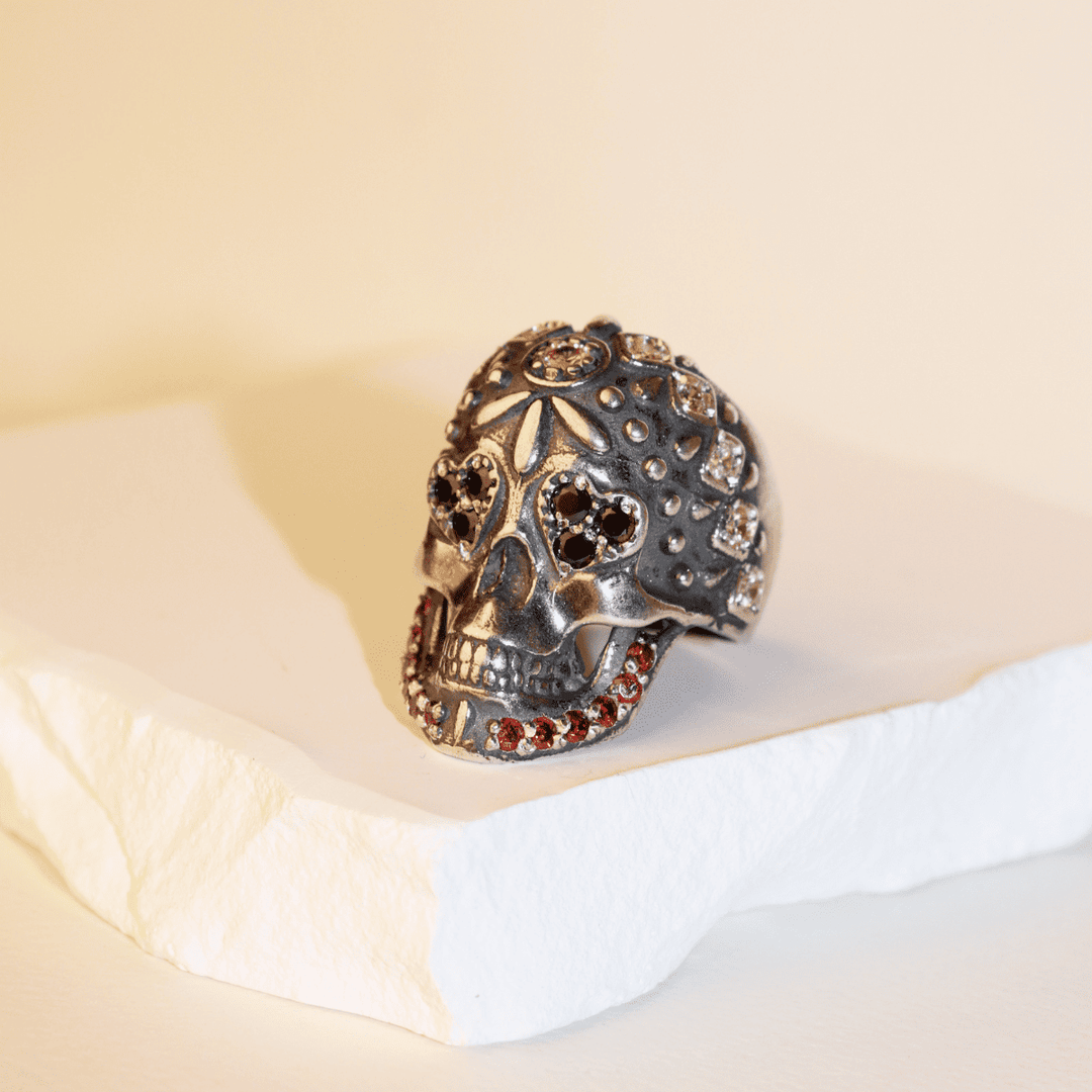 Anillo Calavera Bour – Platadepalo