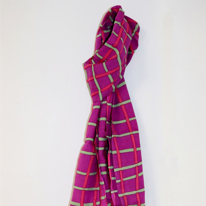 Sarong Unisex Rosa Cuadros