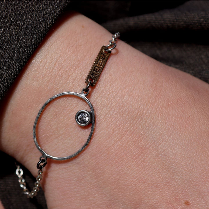 Pulsera Mujer Tafilalt con Plata 925 y circonitas