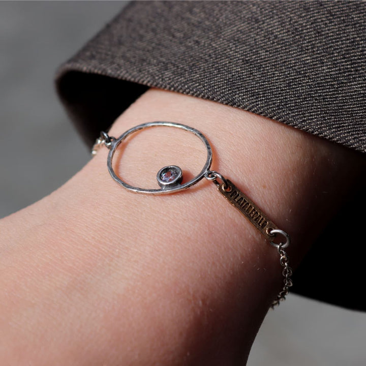 Pulsera Mujer Tafilalt con Plata 925 y circonitas