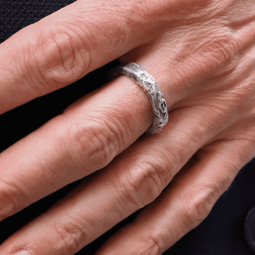 Anillo Hombre Dokos en Plata 9251