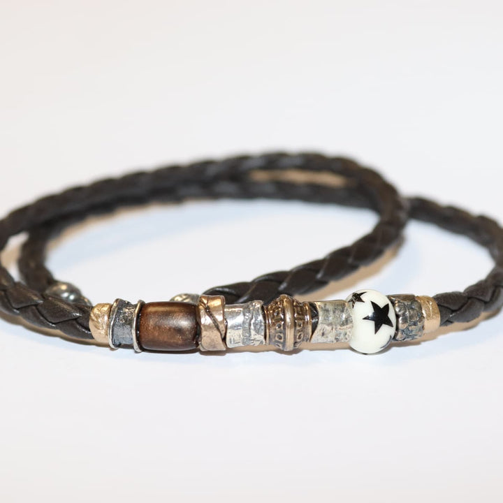 Collar de cuero Semte