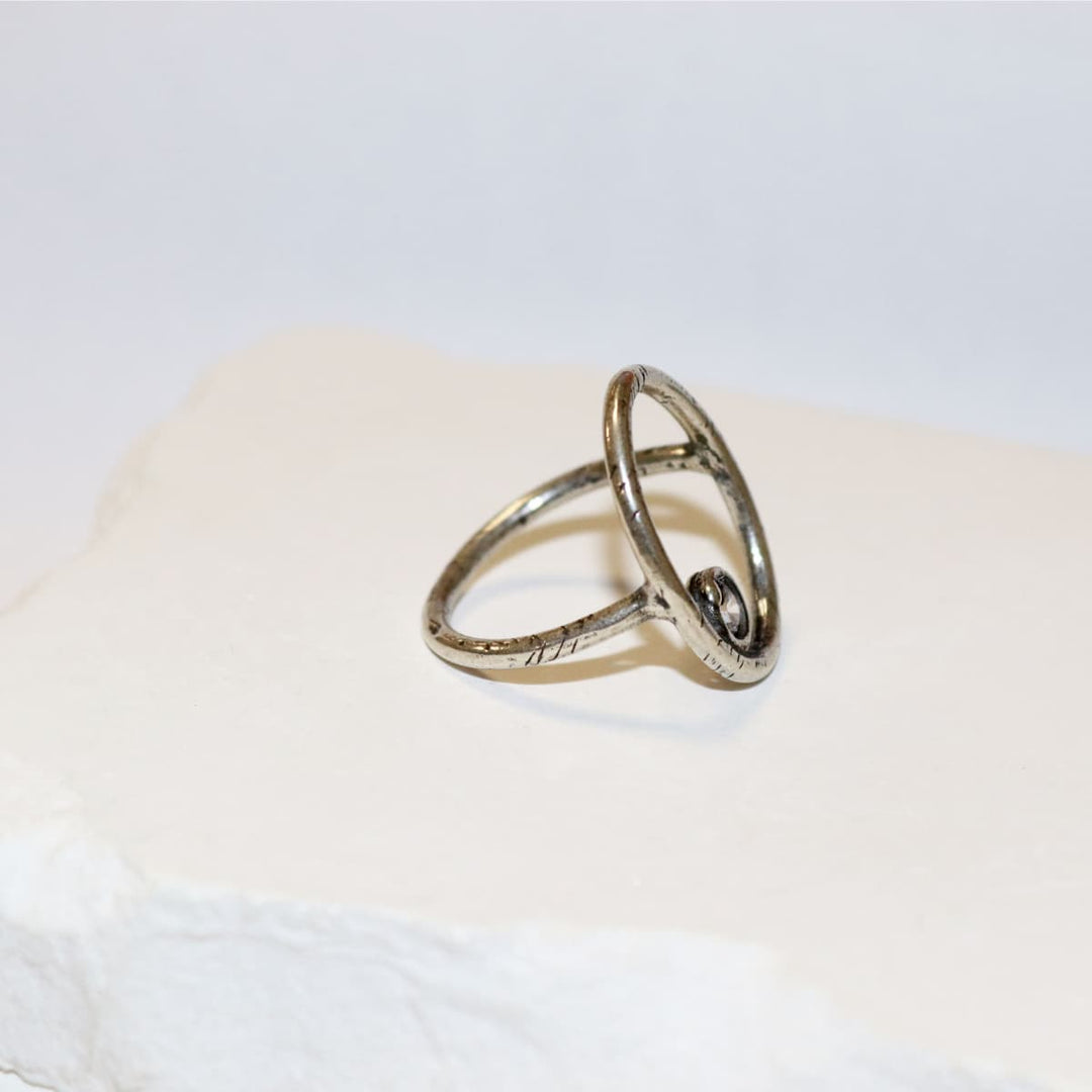 Anillo Mujer Tafilalt con Plata 925 y circonitas