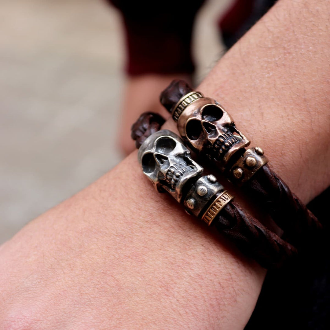 Leni Totenkopf Armband