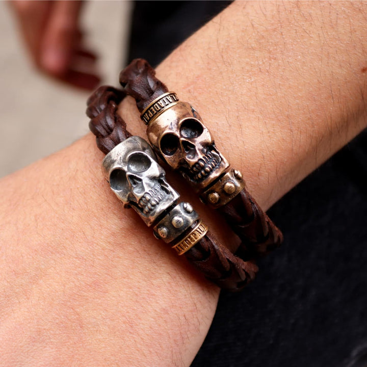 Leni Totenkopf Armband