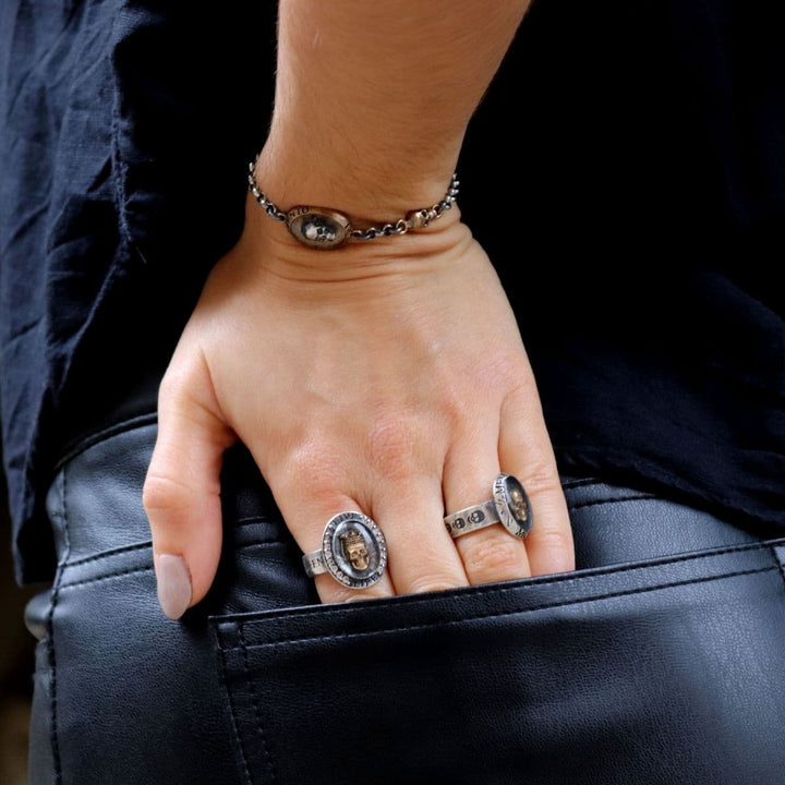 Pulsera Calavera Norte MEMENTO MORI