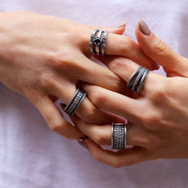 925 Silver Women's Ring Iria