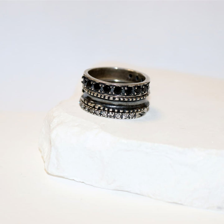 Anillo Mujer Ayda con Plata 925 y circonitas