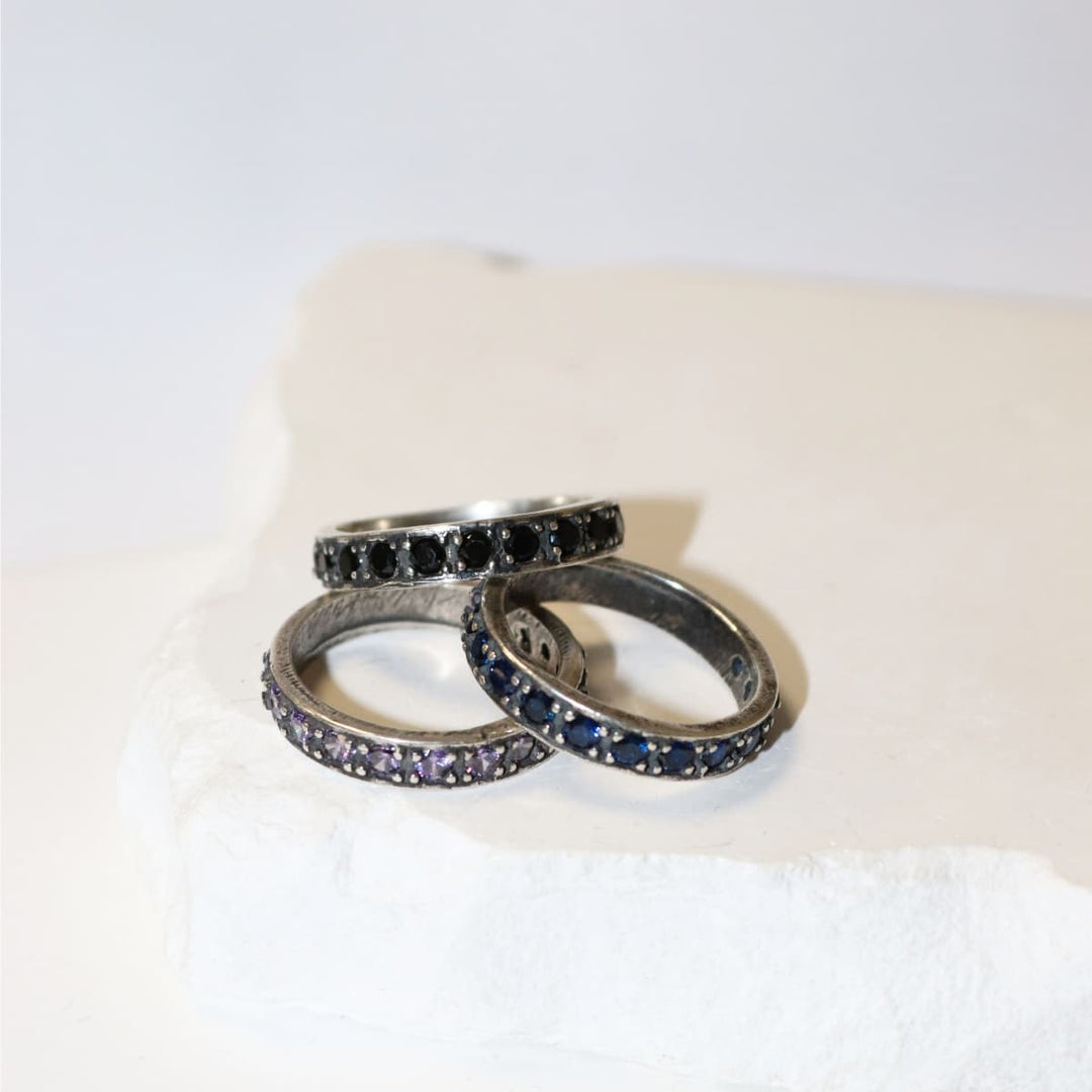Anillo Mujer Aziza con Plata 925 y circonitas