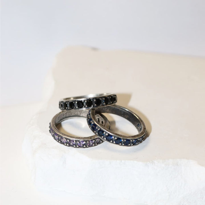 Anillo Mujer Aziza con Plata 925 y circonitas