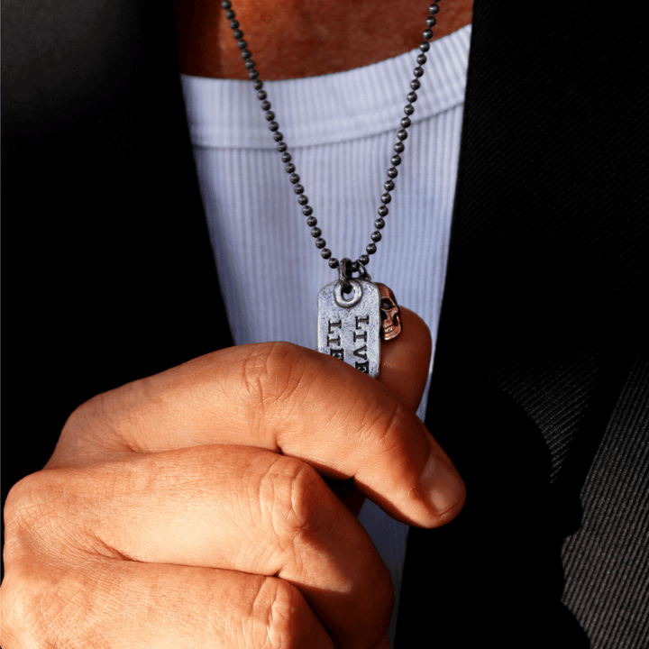 Collar Ragnar Calavera Plata 925 Live Life