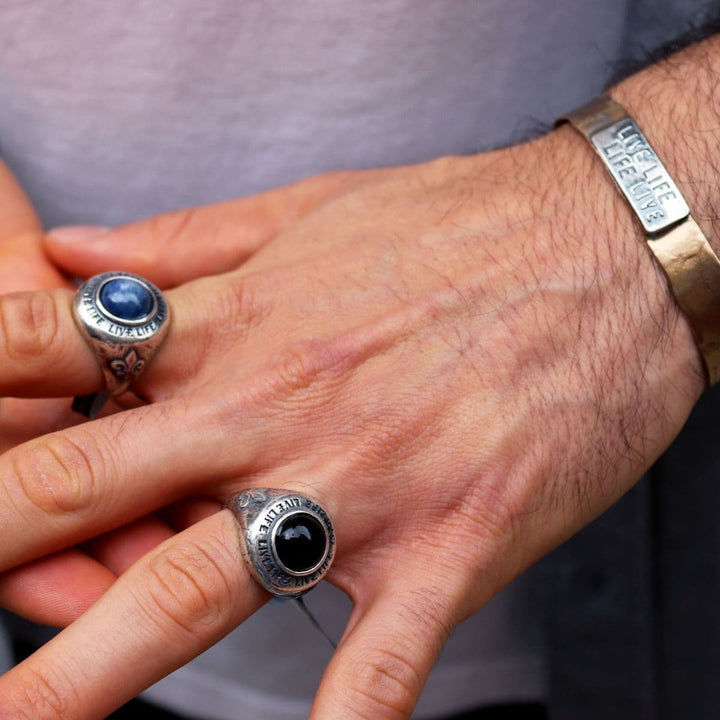 Pulsera de bronce con Plata 925 Live Life Lakor