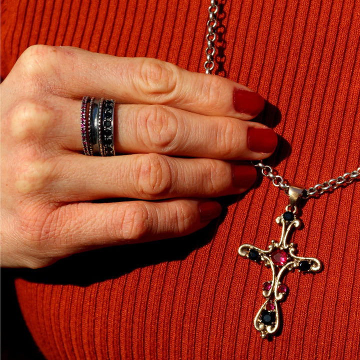 Anillo Mujer Nadia con Plata 925 y circonitas