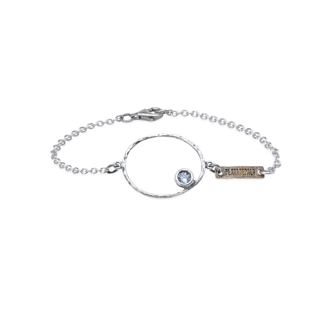 Pulsera Mujer Tafilalt con Plata 925 y circonitas