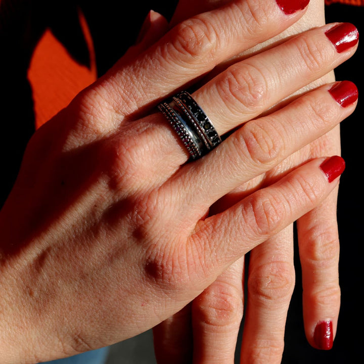 Anillo Mujer Malik con Plata 925 y circonitas