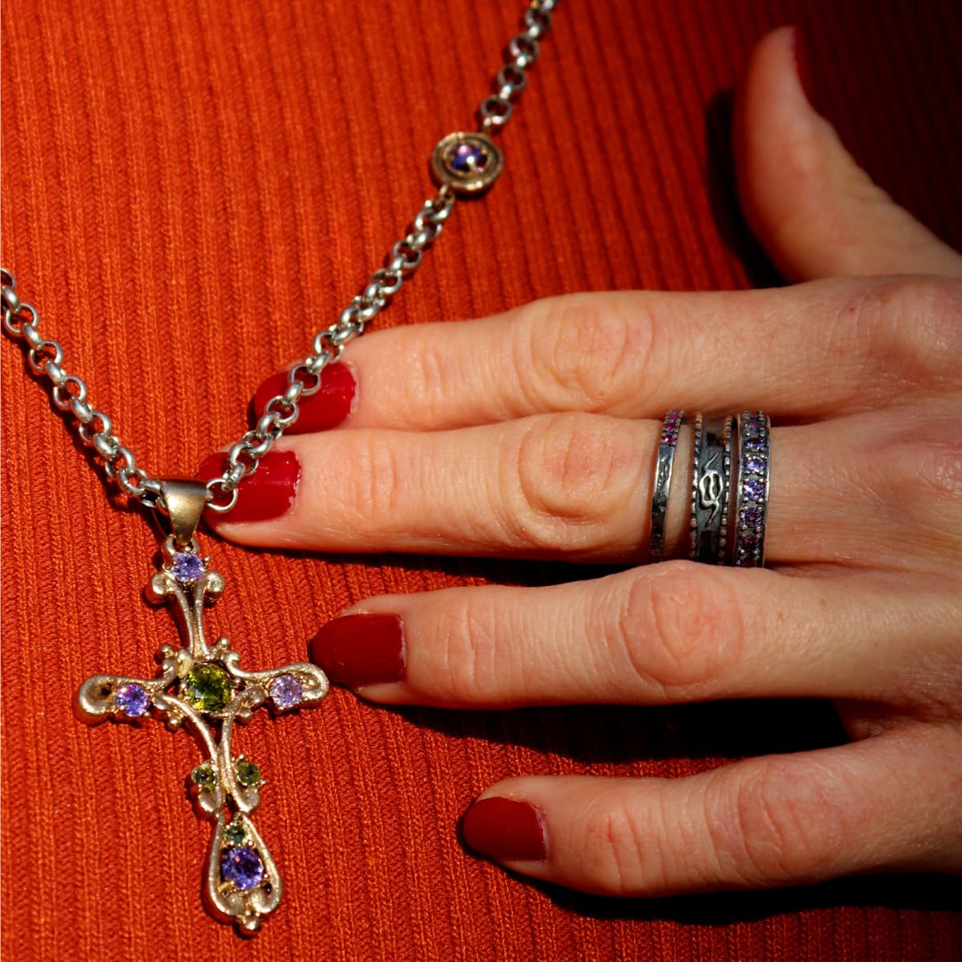 Anillo Mujer Nadia con Plata 925 y circonitas