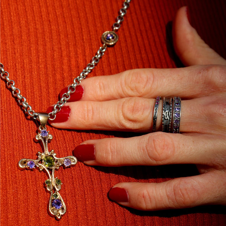 Anillo Mujer Nadia con Plata 925 y circonitas