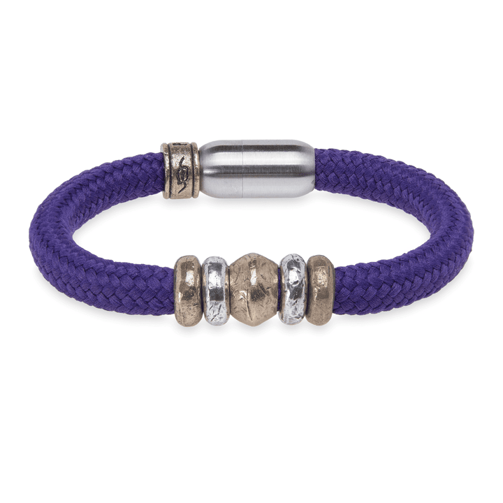 Coral Nylon Bracelet