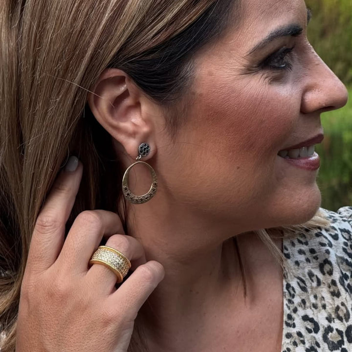 Anillo Mujer Chapado Oro Dorotea