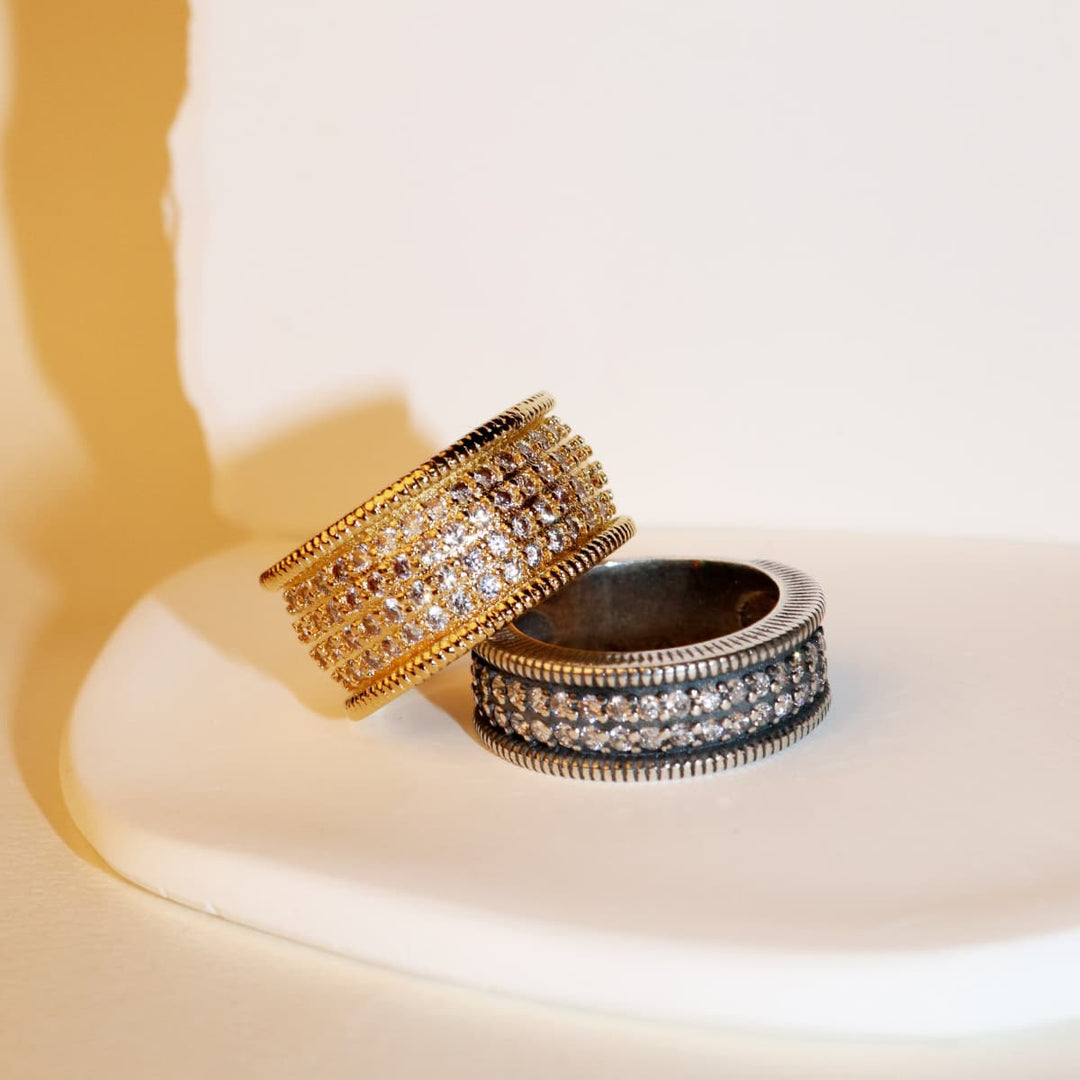 Anillo Mujer Chapado Oro Dorotea