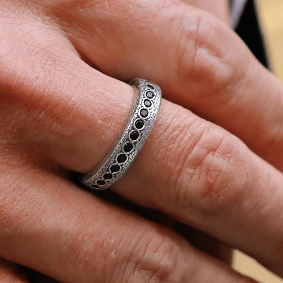 Anillo Hombre Arom en Plata 925