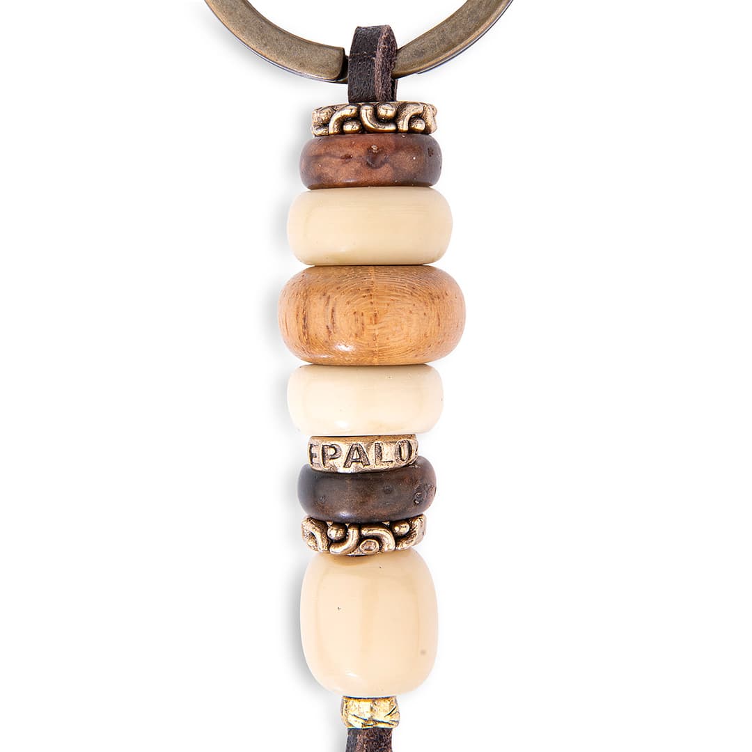 Llavero de cuero unisex