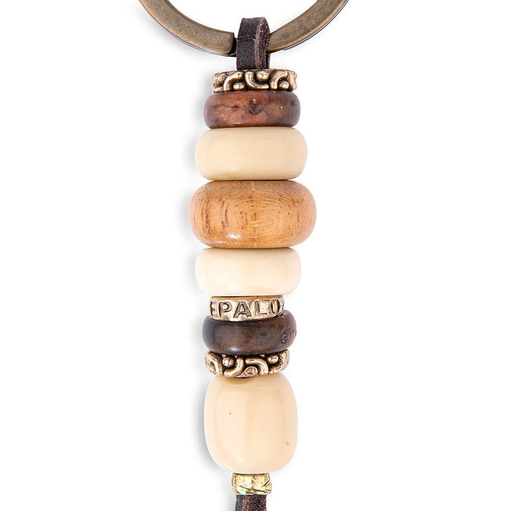 Llavero de cuero unisex