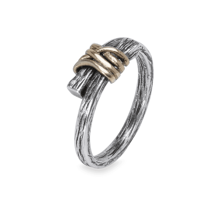 Anillo Hombre Sultán de Plata 925 y bronce