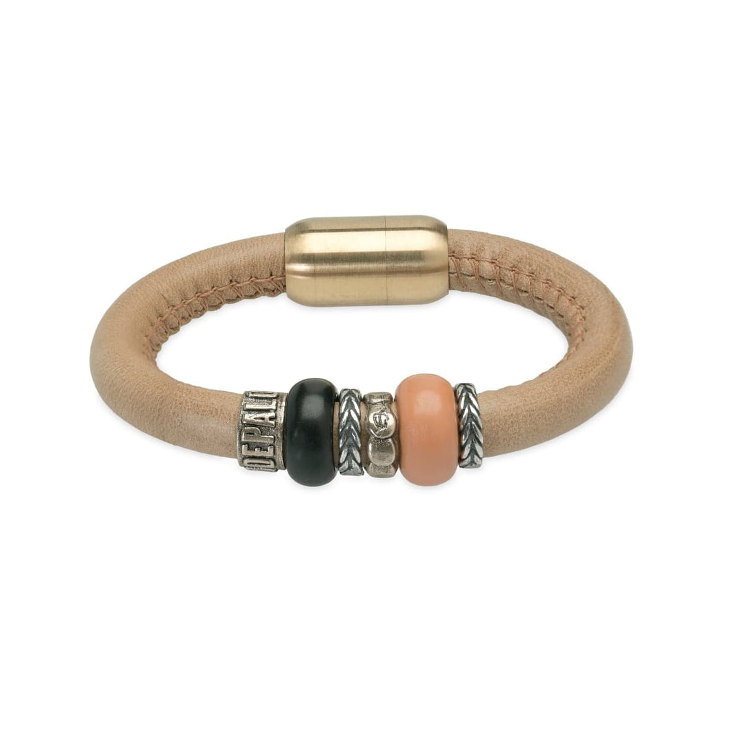 Pulsera de Cuero Mujer Nido