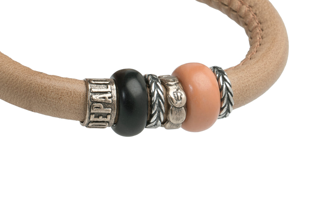 Pulsera de Cuero Mujer Nido
