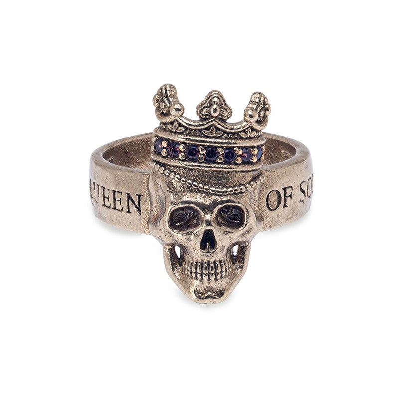 Anillo Unisex Calavera Cleisye en bronce 1