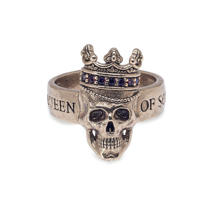 Anillo Unisex Calavera Cleisye en bronce 1