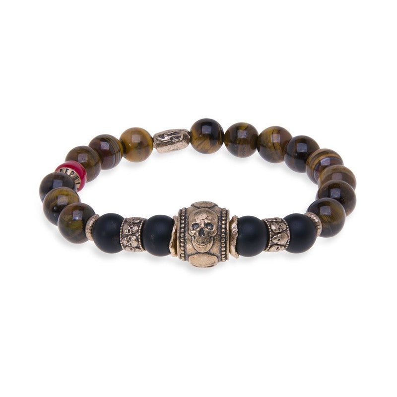Pulsera Unisex Calavera Beads Mei 1