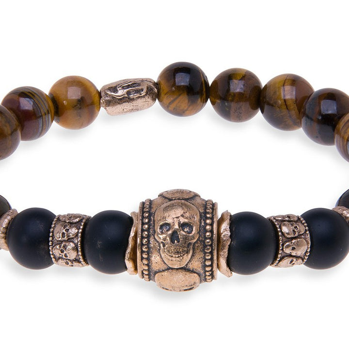 Pulsera Unisex Calavera Beads Mei 2