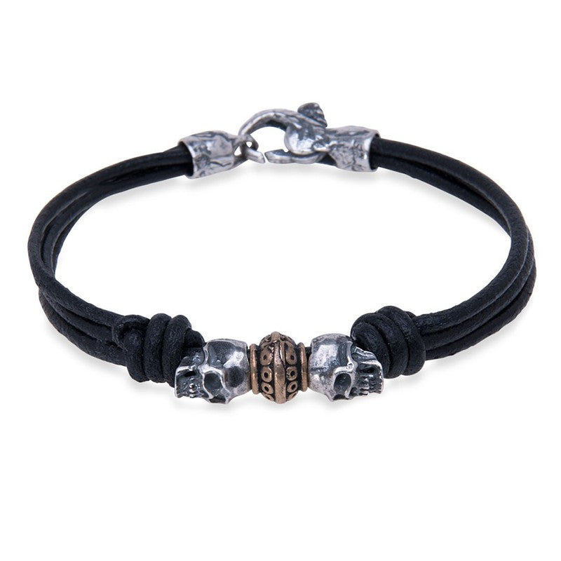 Pulsera Unisex Calavera Begichev 1