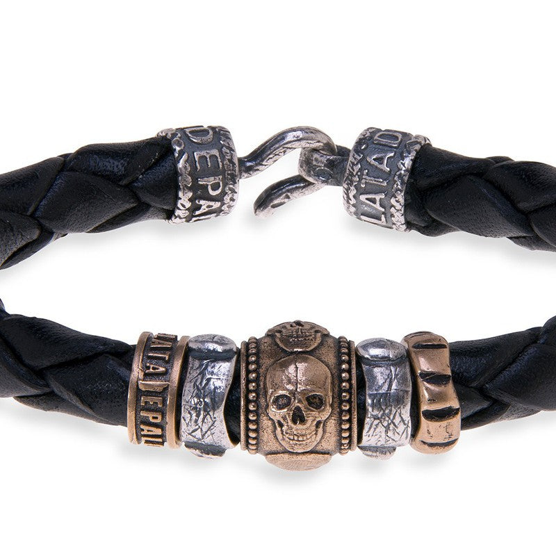 Pulsera Unisex Calavera Stremoy 2