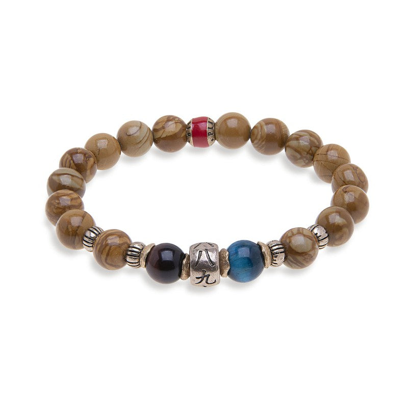 Pulsera Unisex MESEG elástica de bolas 1